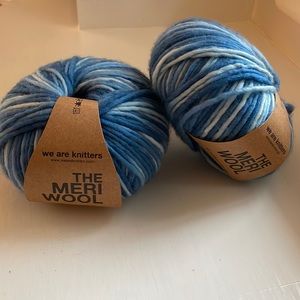 We are knitters meriwool - 2 skeins